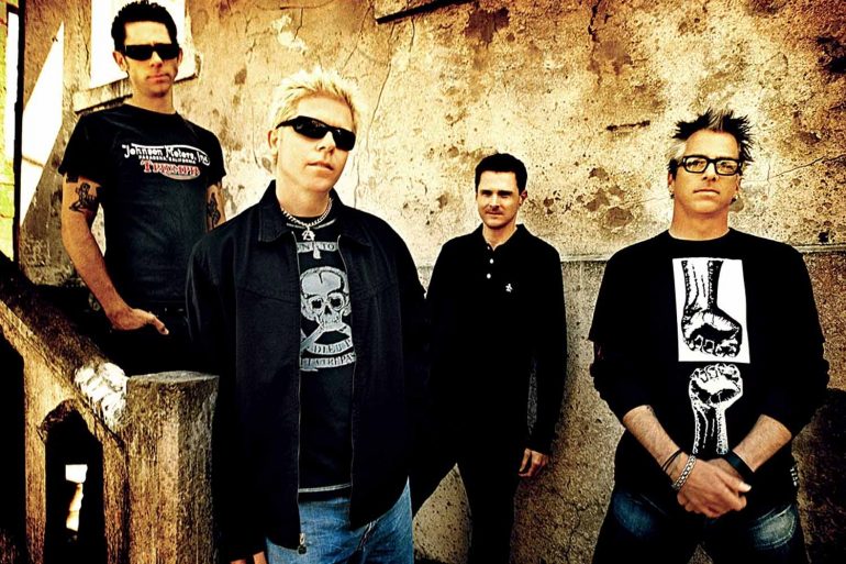 Foto dos integrantes da banda The Offspring